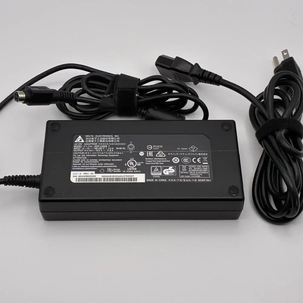 MSI Trident 3 10SA-001US GTX1650 230W Delta 19.5V 11.8A ADP-230EB T AC Adapter